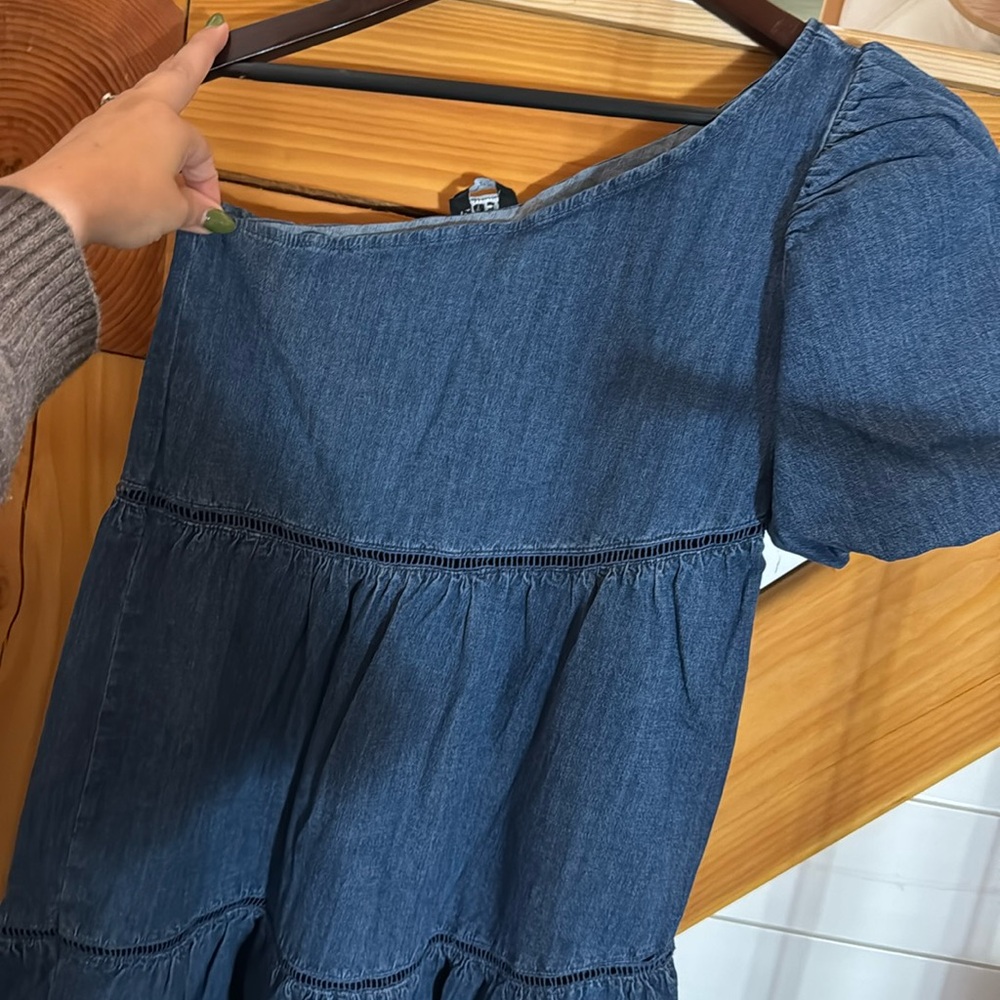 Denim Bebe dress